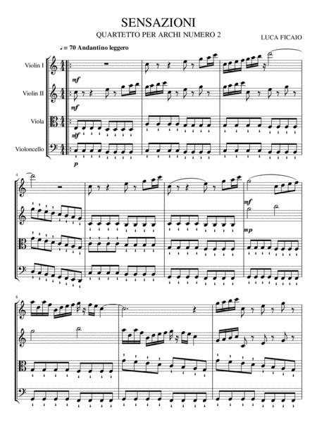  Quartetto Per Archi by Nino Rota